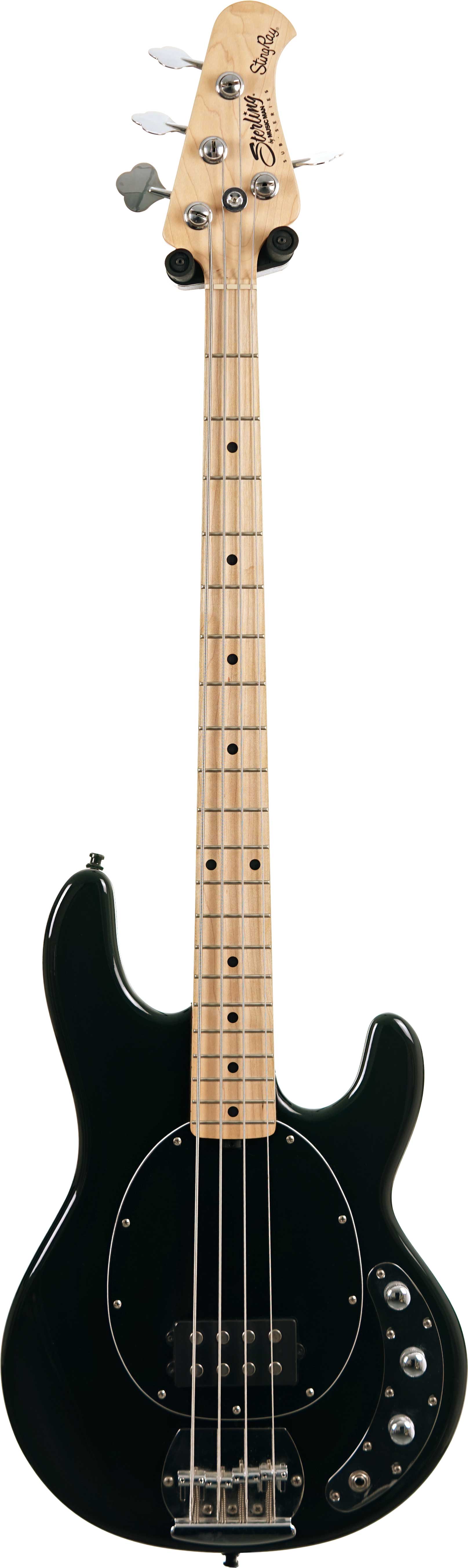 Music Man Sterling Sub Series Ray4 Black Maple Fingerboard (Pre-Owned)