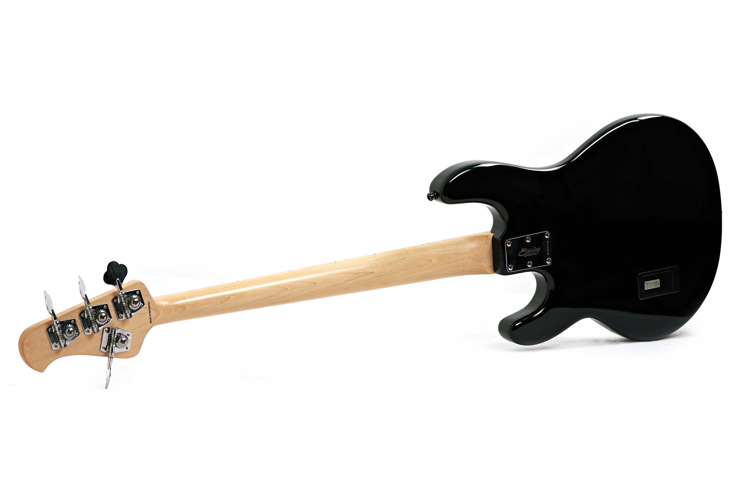 Music Man Sterling Sub Series Ray4 Black Maple Fingerboard (Pre-Owned)