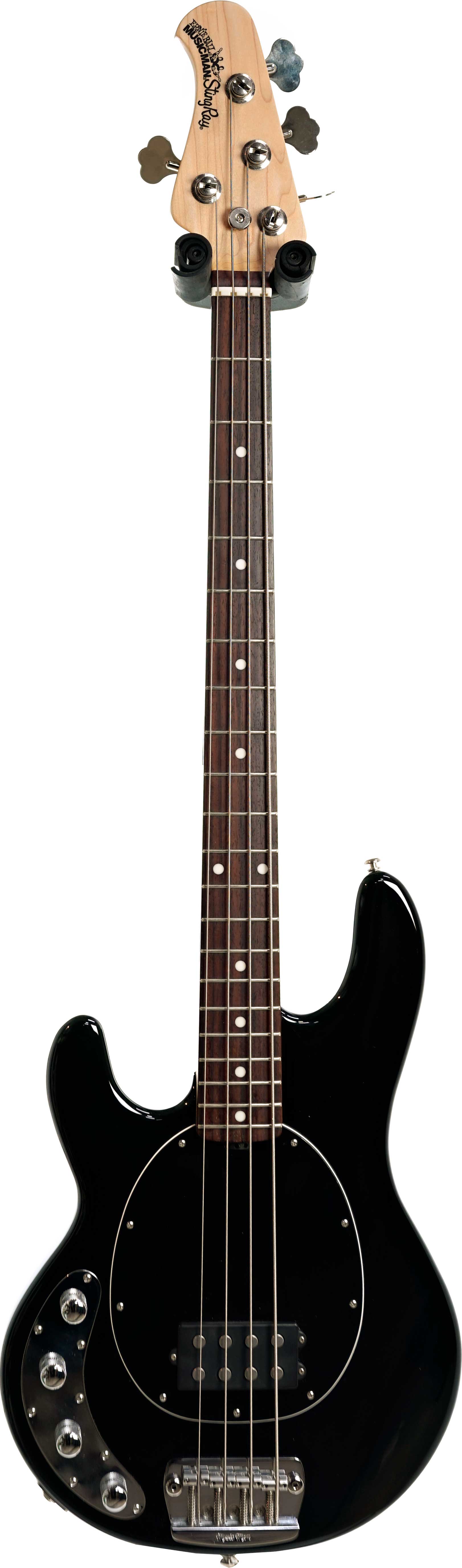 Music Man 2017 Stingray 4 3EQ Rosewood Fingerboard Black Left Handed (Pre-Owned)