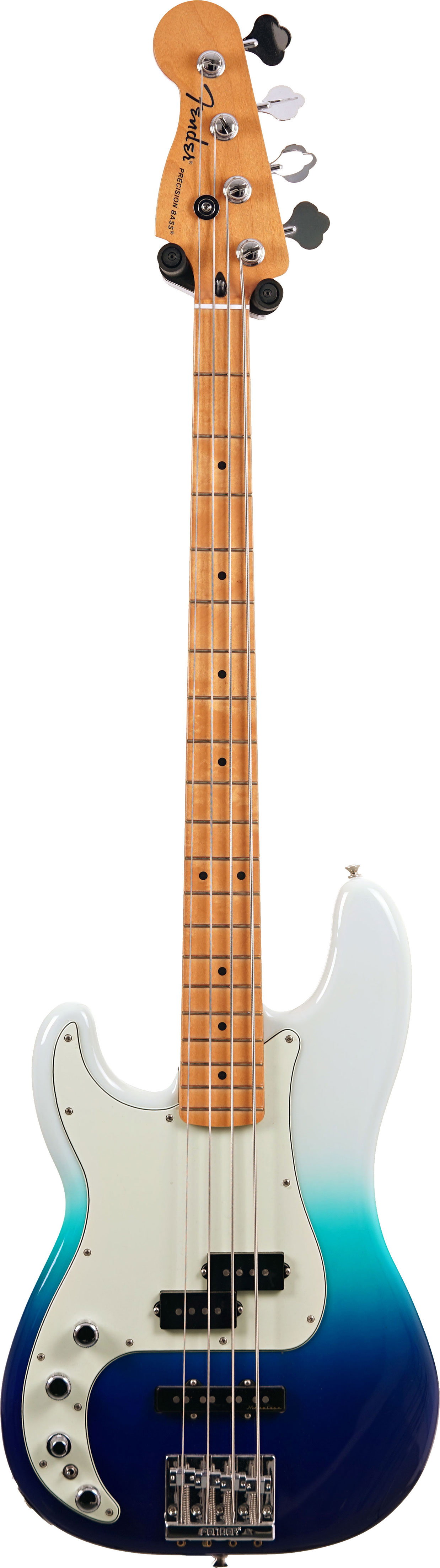 Fender 2022 Player Plus Precision Bass Belair Blue Maple Fingerboard Left Handed (Pre-Owned)