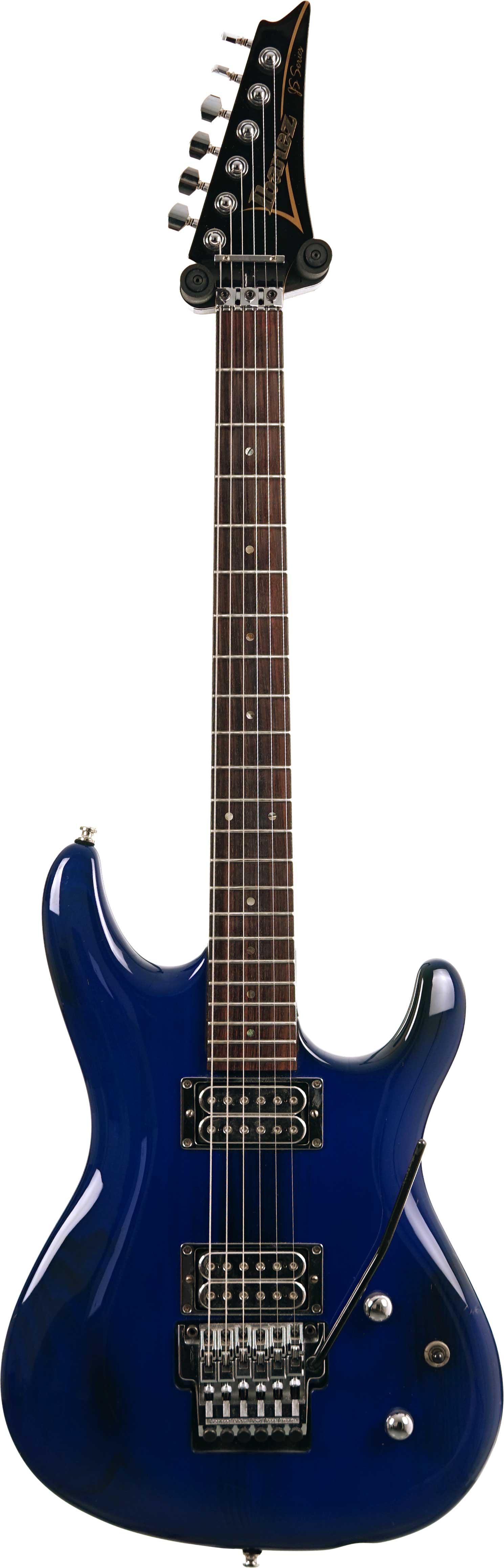 Ibanez 2002 JS1000 Burnt Transparent Blue (Pre-Owned)