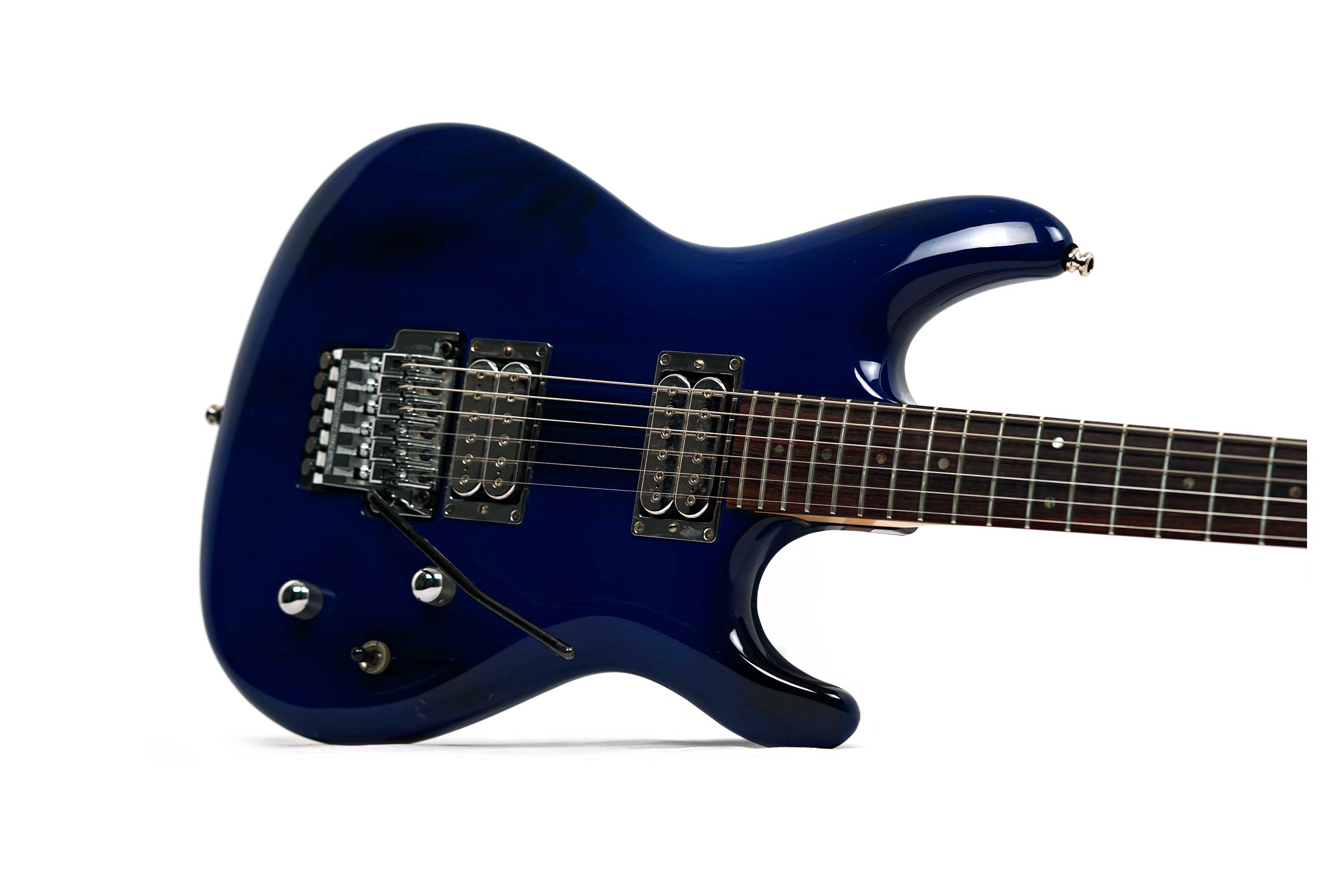 Ibanez 2002 JS1000 Burnt Transparent Blue (Pre-Owned)