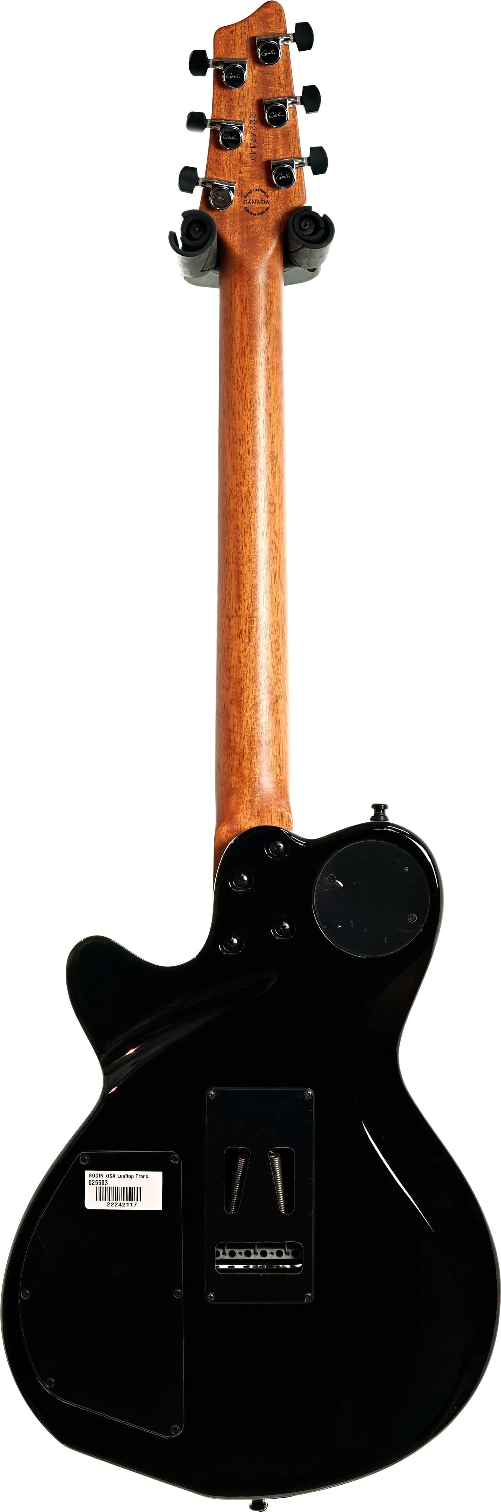 Godin XTSA Leaf Top Transparent Black (Pre-Owned)
