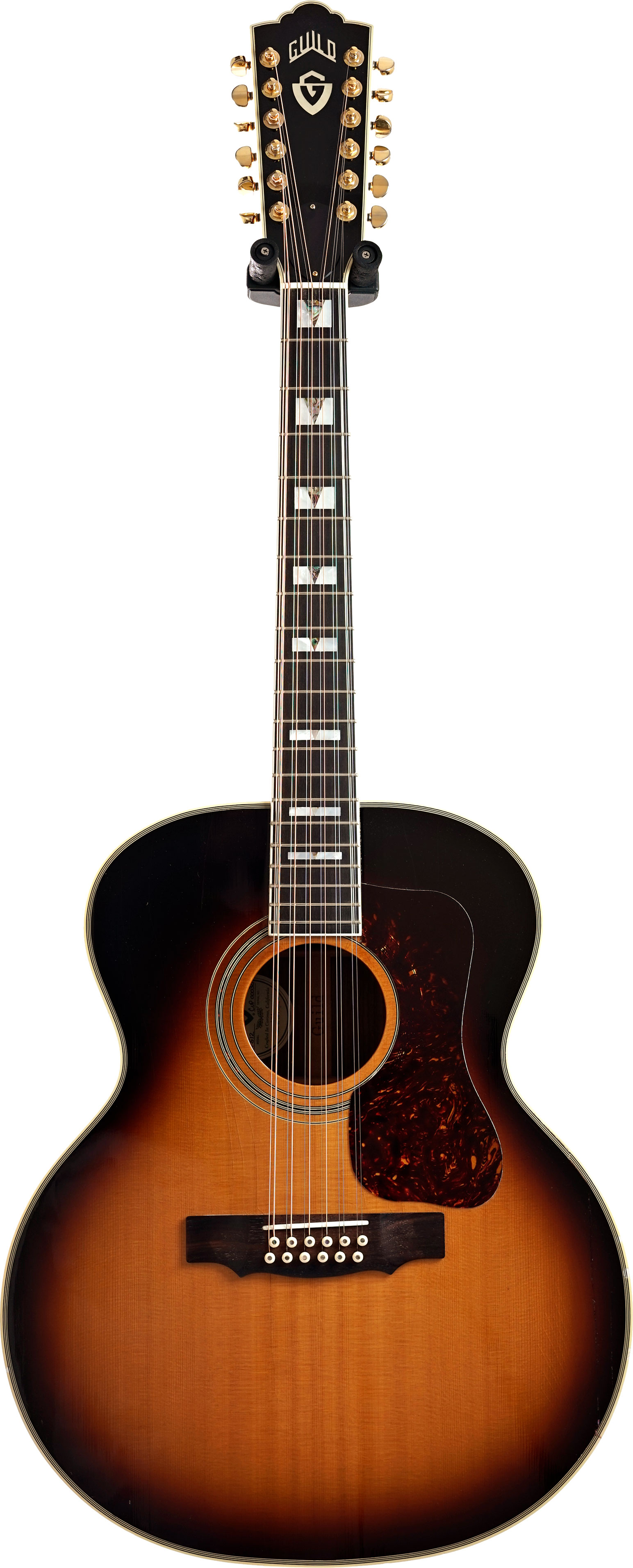 Guild Acoustic 2002 F-512 Rosewood Antique Burst (Pre-Owned)