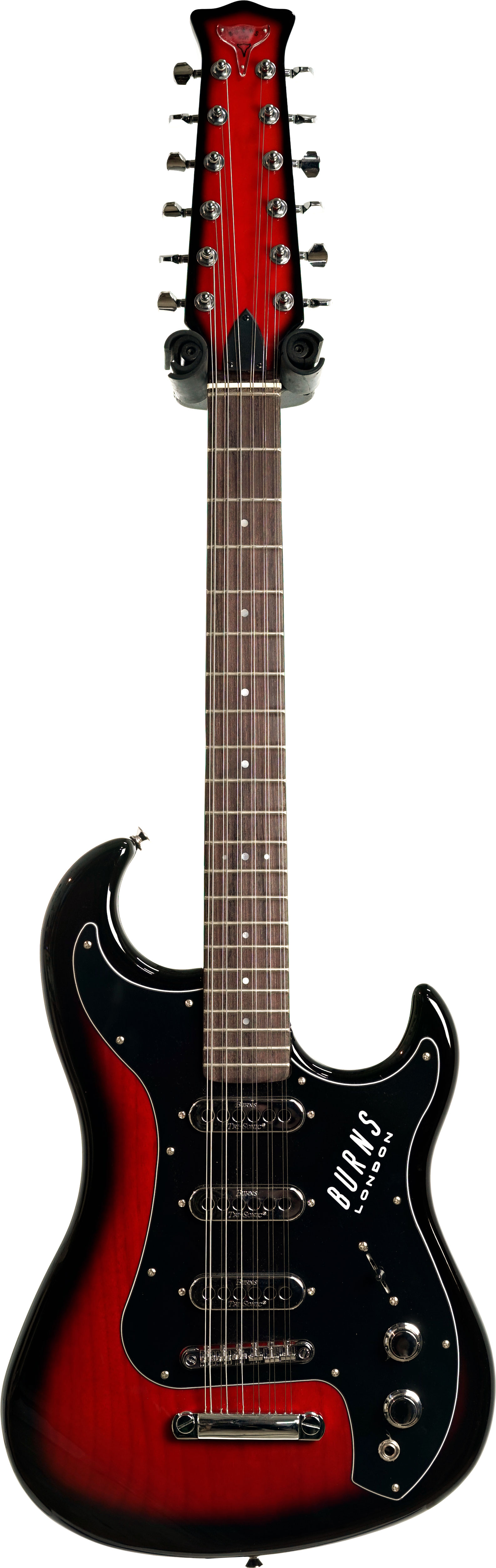 Burns Short Scale Jazz 12 String Red Burst (Pre-Owned)