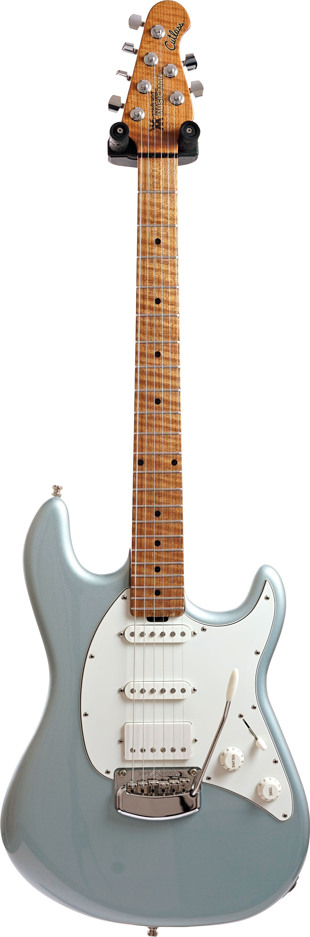 Music Man 2018 Cutlass HSS Firemist Silver (Pre-Owned)