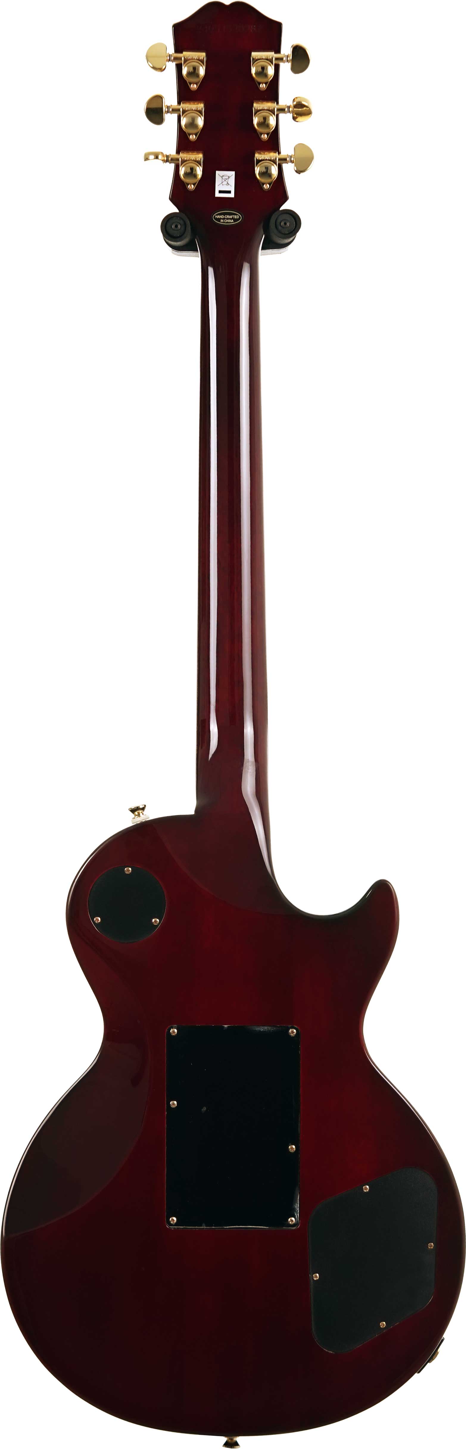 Epiphone 2024 Alex Lifeson Les Paul Custom Axcess Quilt Ruby Left Handed (Pre-Owned)