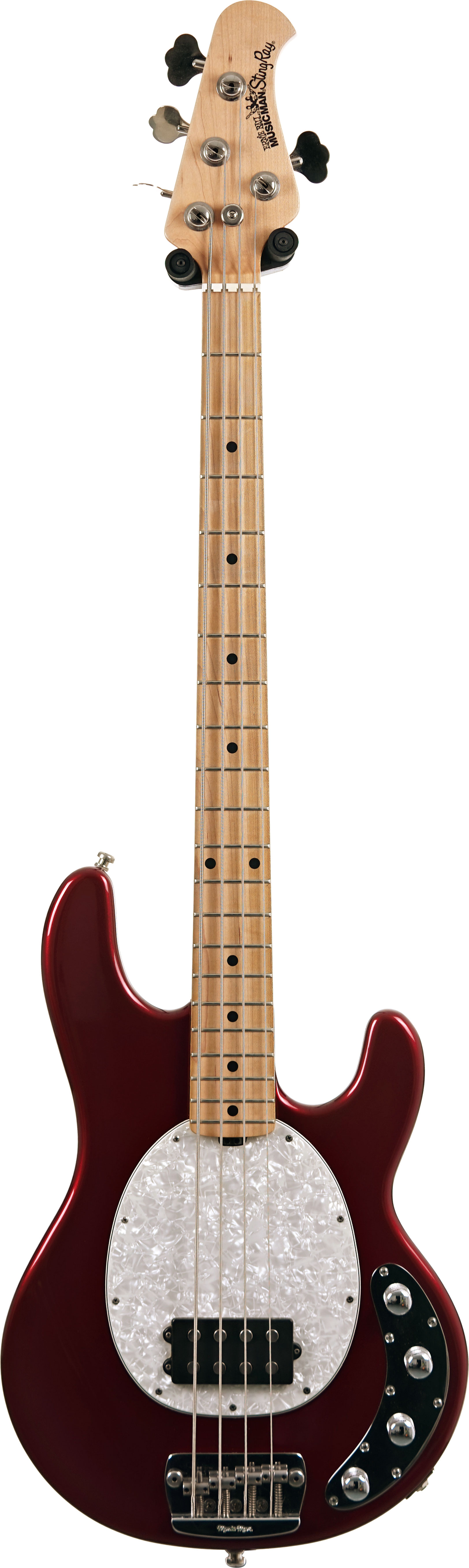 Music Man 2005 Stingray Candy Red 3EQ Maple Fingerboard (Pre-Owned)