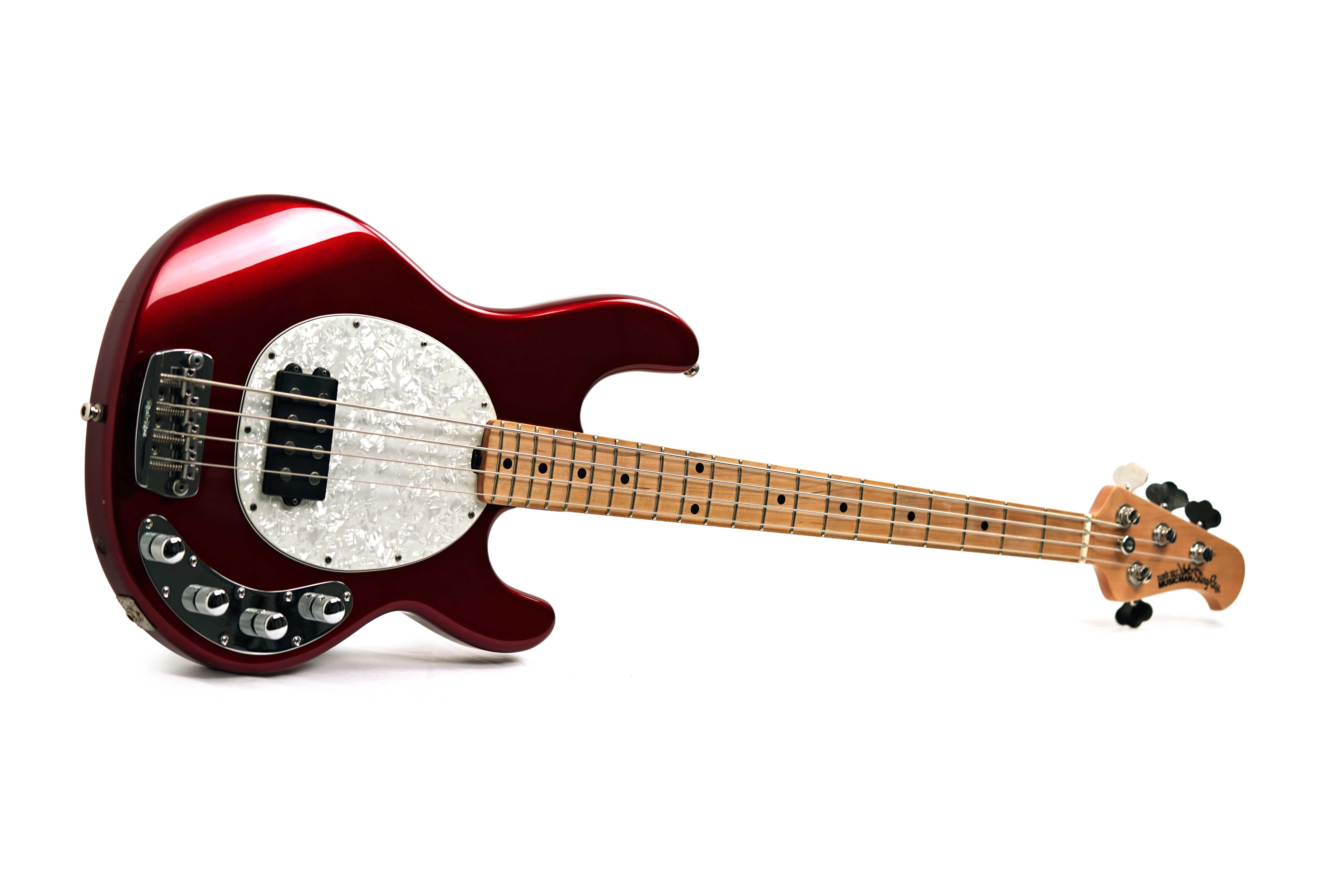 Music Man 2005 Stingray Candy Red 3EQ Maple Fingerboard (Pre-Owned)