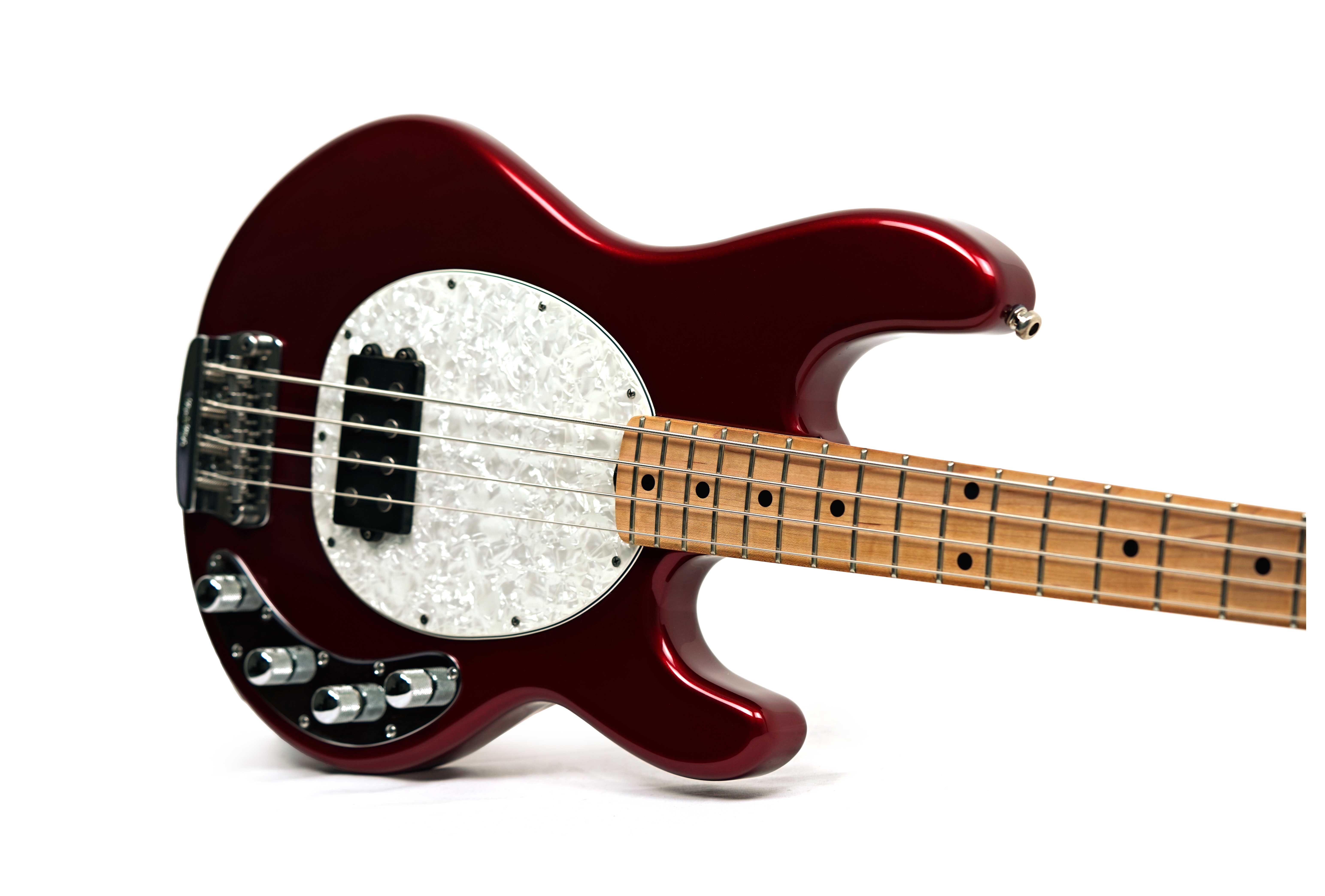 Music Man 2005 Stingray Candy Red 3EQ Maple Fingerboard (Pre-Owned)