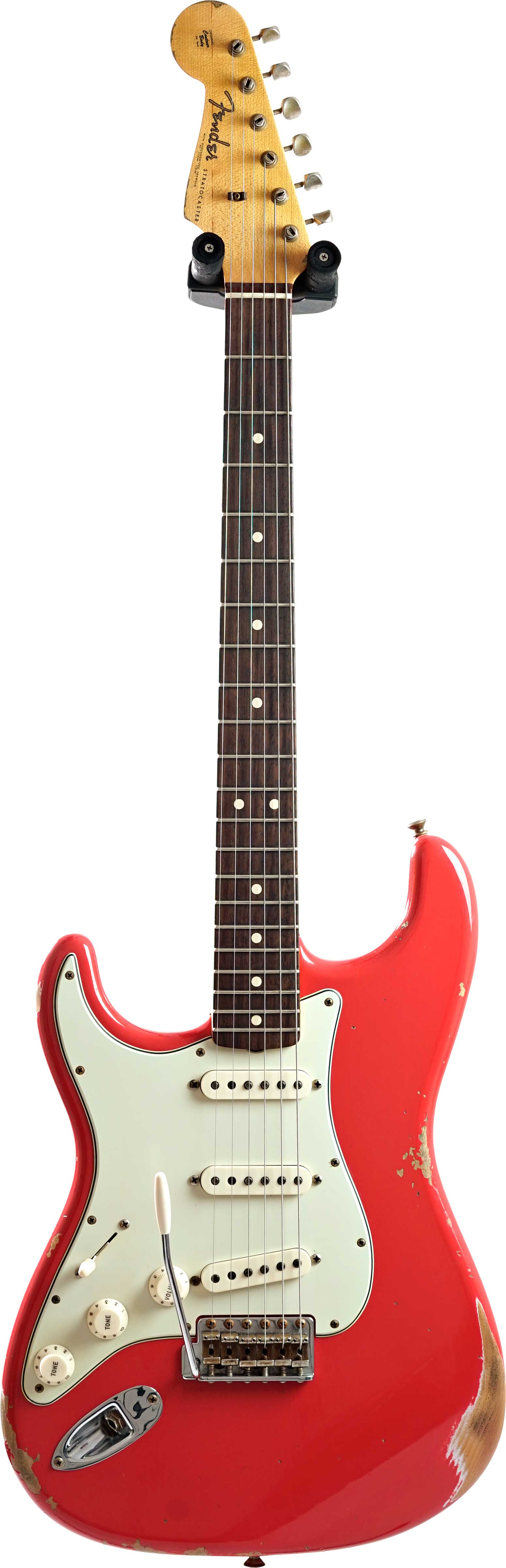 Fender Custom Shop 2021 Limited Edition 1963 Stratocaster Fiesta Red Relic Left Handed (Pre-Owned)