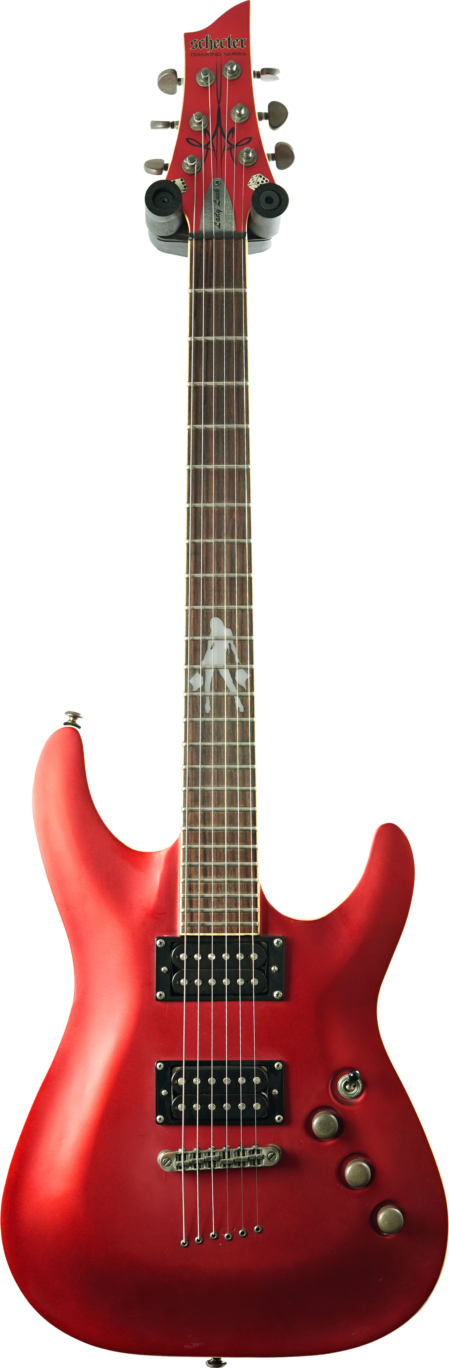 Schecter C-1 Lady Luck Racing Red (Pre-Owned)