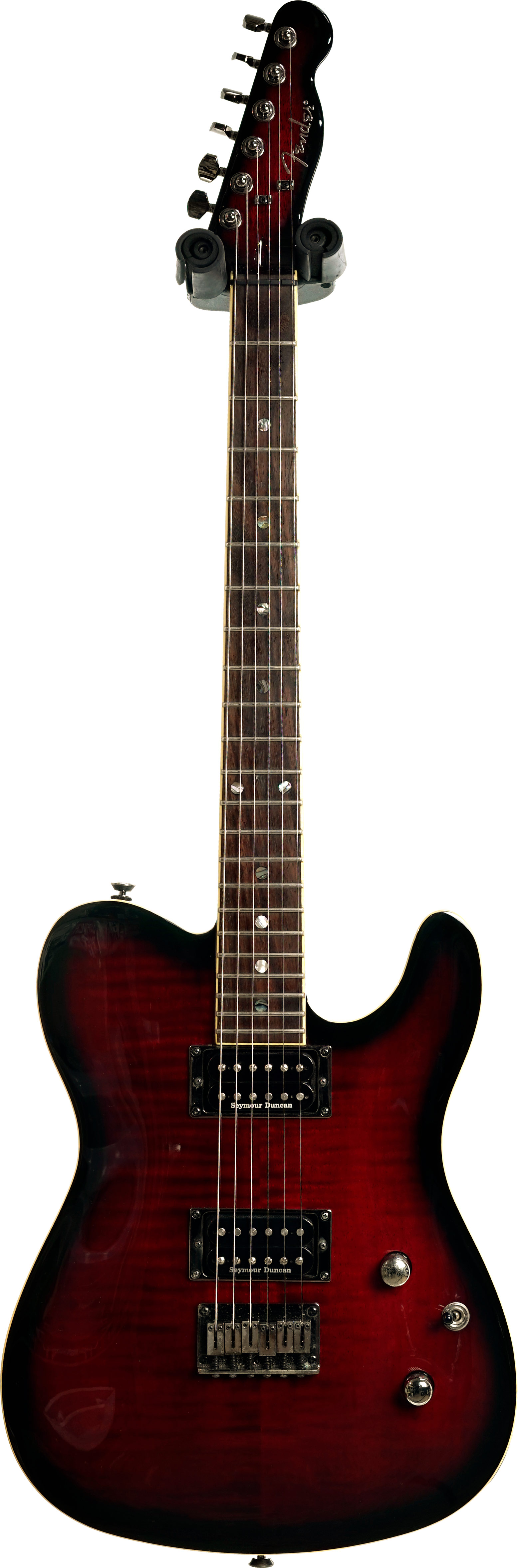Fender 2017 Custom Telecaster FMT HH Black Cherry Burst Rosewood Fingerboard (Pre-Owned)