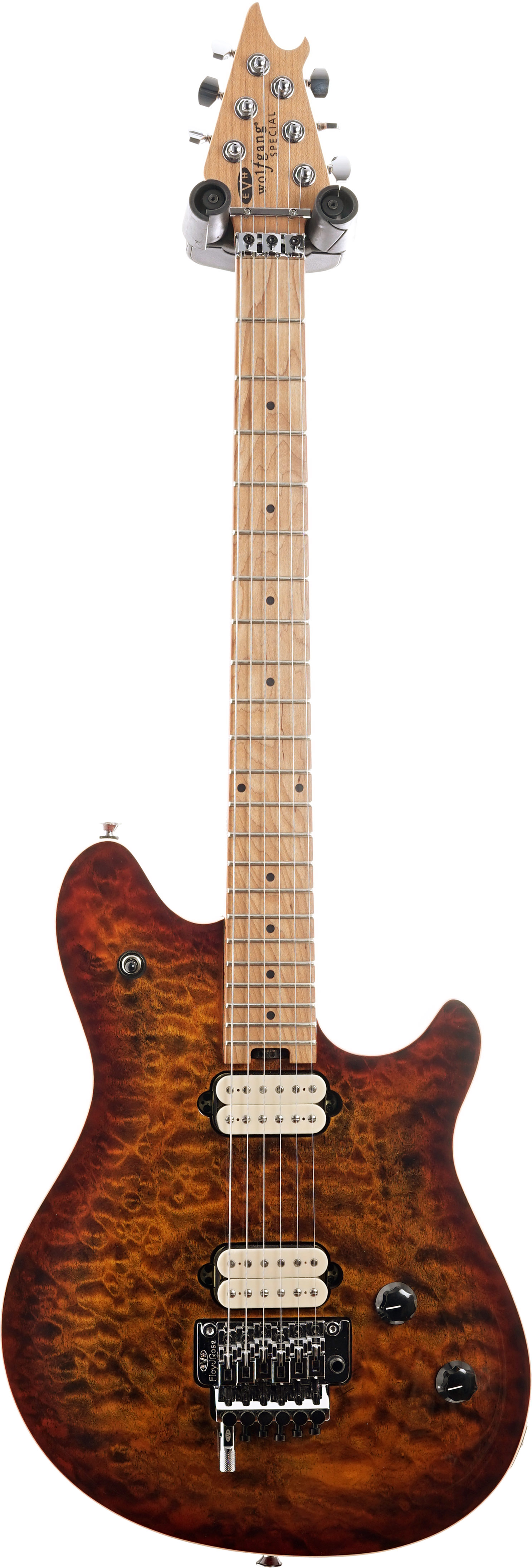 EVH Wolfgang Special QM Baked Tiger Eye Glow Maple Fingerboard (Pre-Owned)