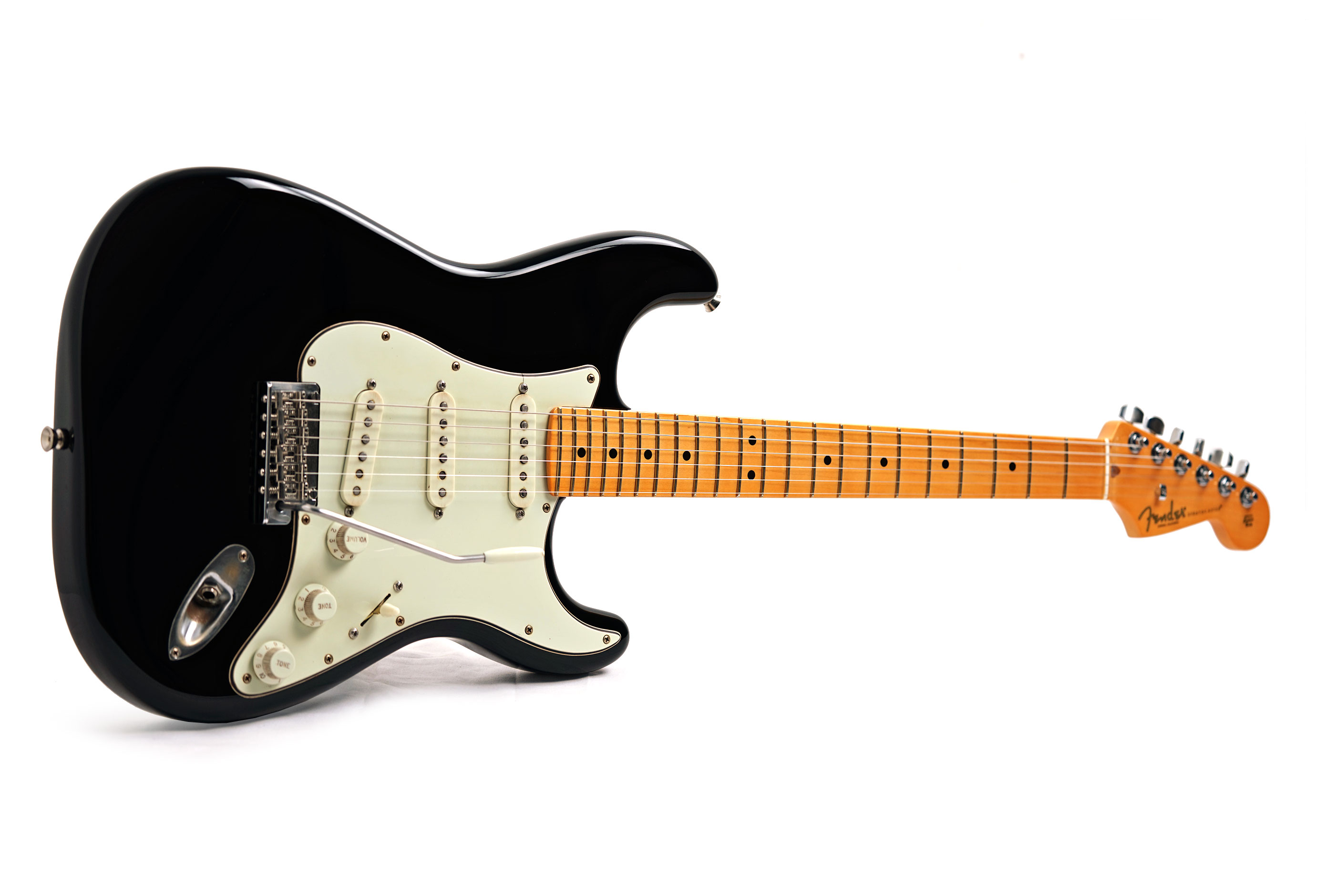 Fender 2025 American Professional II Stratocaster Black Maple Fingerboard (Pre-Owned)