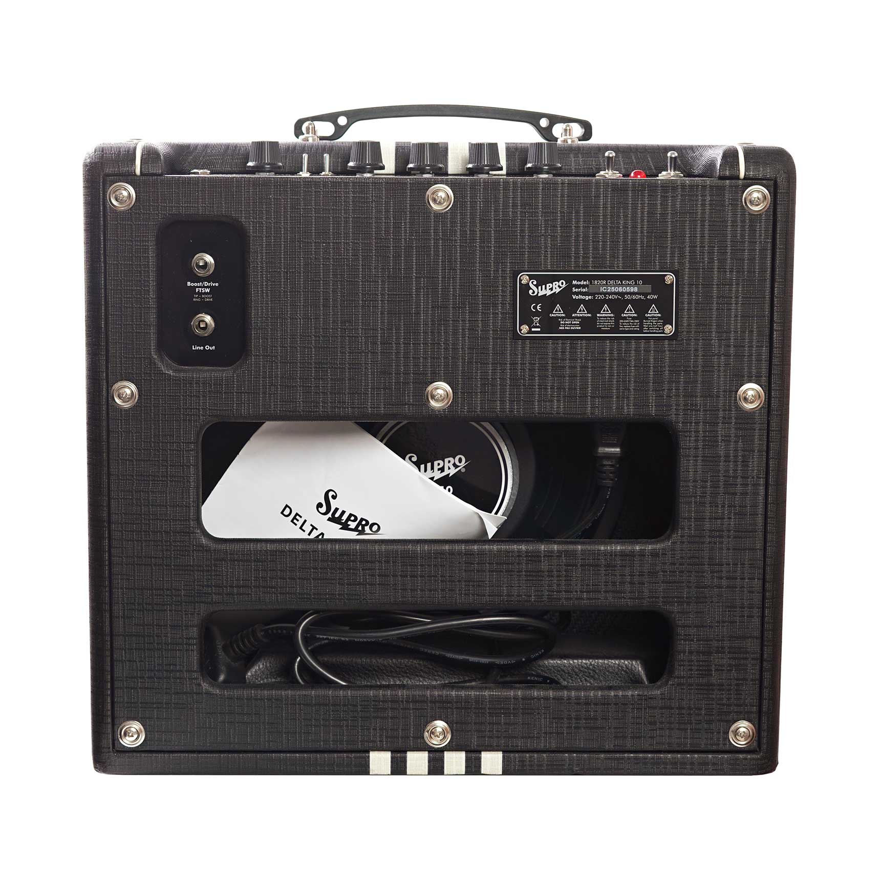 Supro Delta King 10 Black Combo Valve Amp (Pre-Owned)