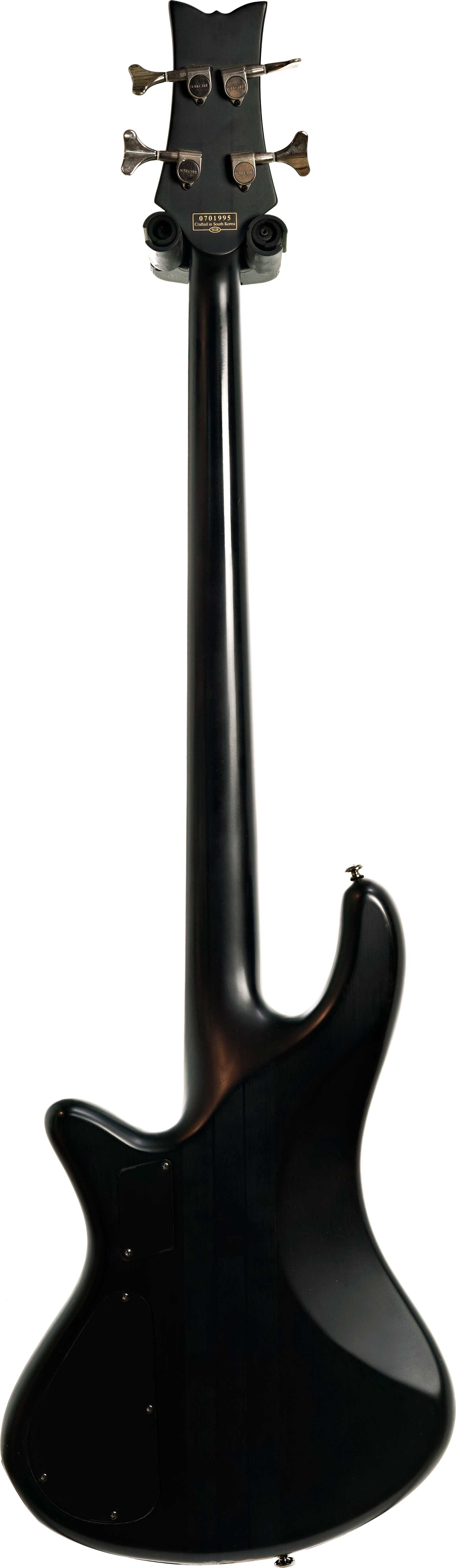 Schecter Stiletto Studio-4 See Thru Black Satin (Pre-Owned)
