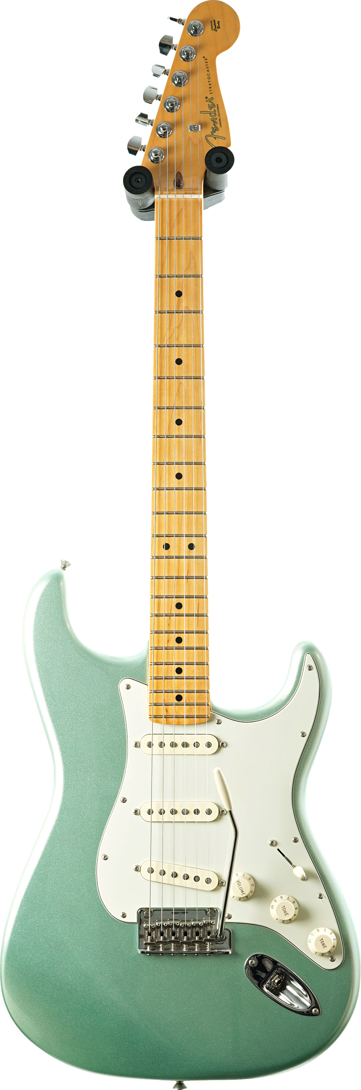 Fender 2024 American Professional II Stratocaster Mystic Surf Green Maple Fingerboard (Pre-Owned)