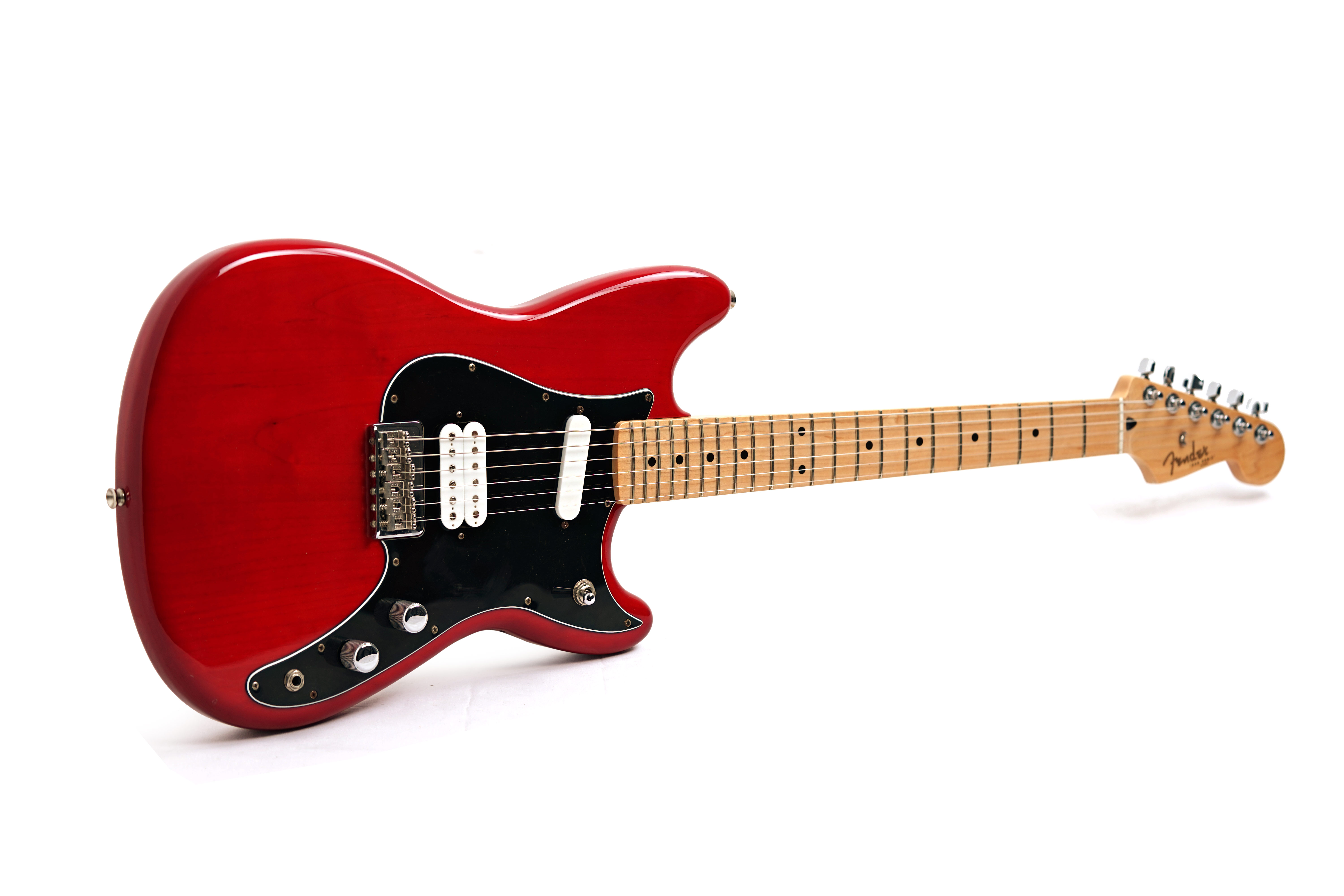 Fender Player Duo Sonic HS Crimson Red Transparent Maple Fingerboard (Pre-Owned)