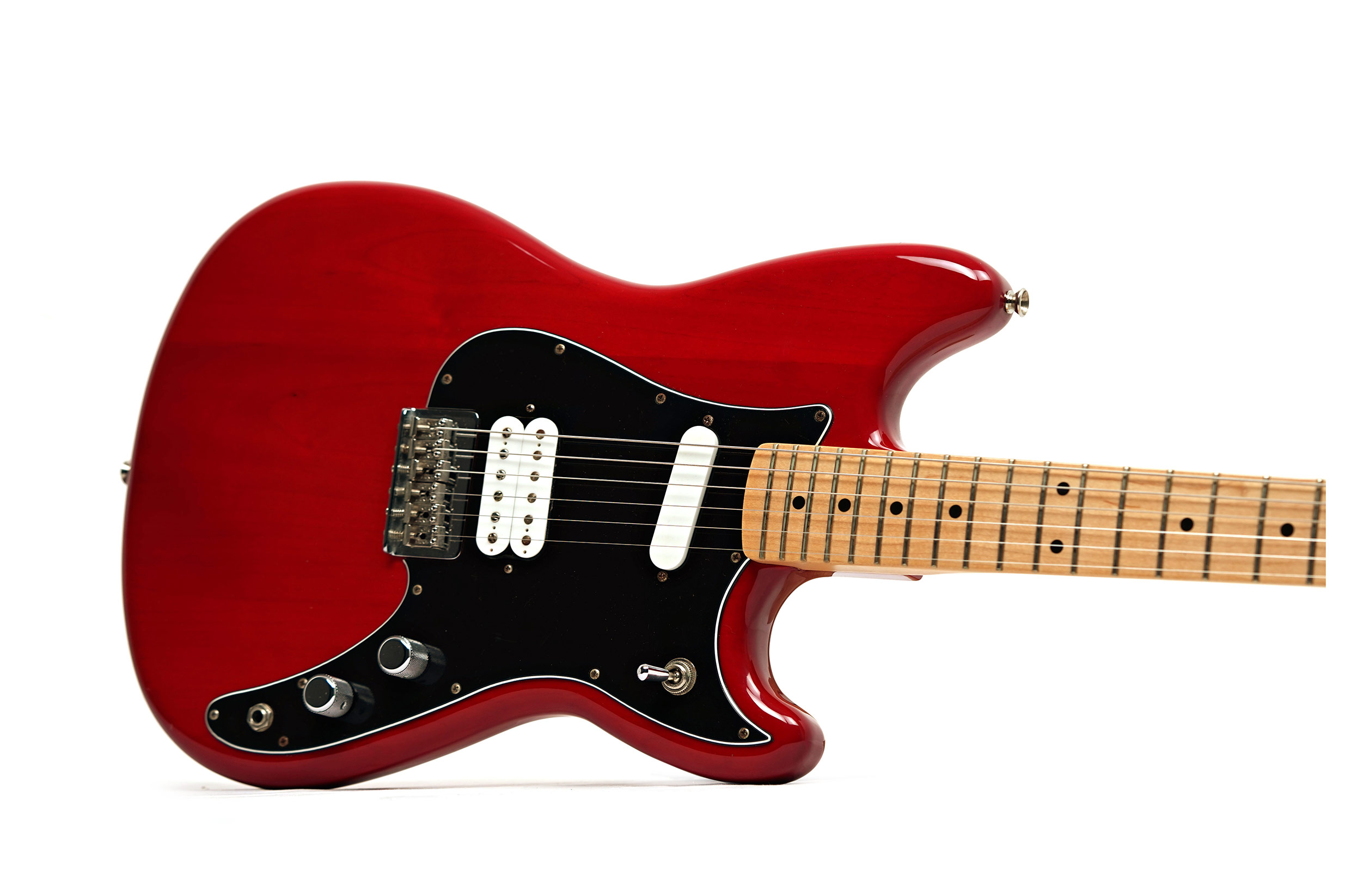 Fender Player Duo Sonic HS Crimson Red Transparent Maple Fingerboard (Pre-Owned)