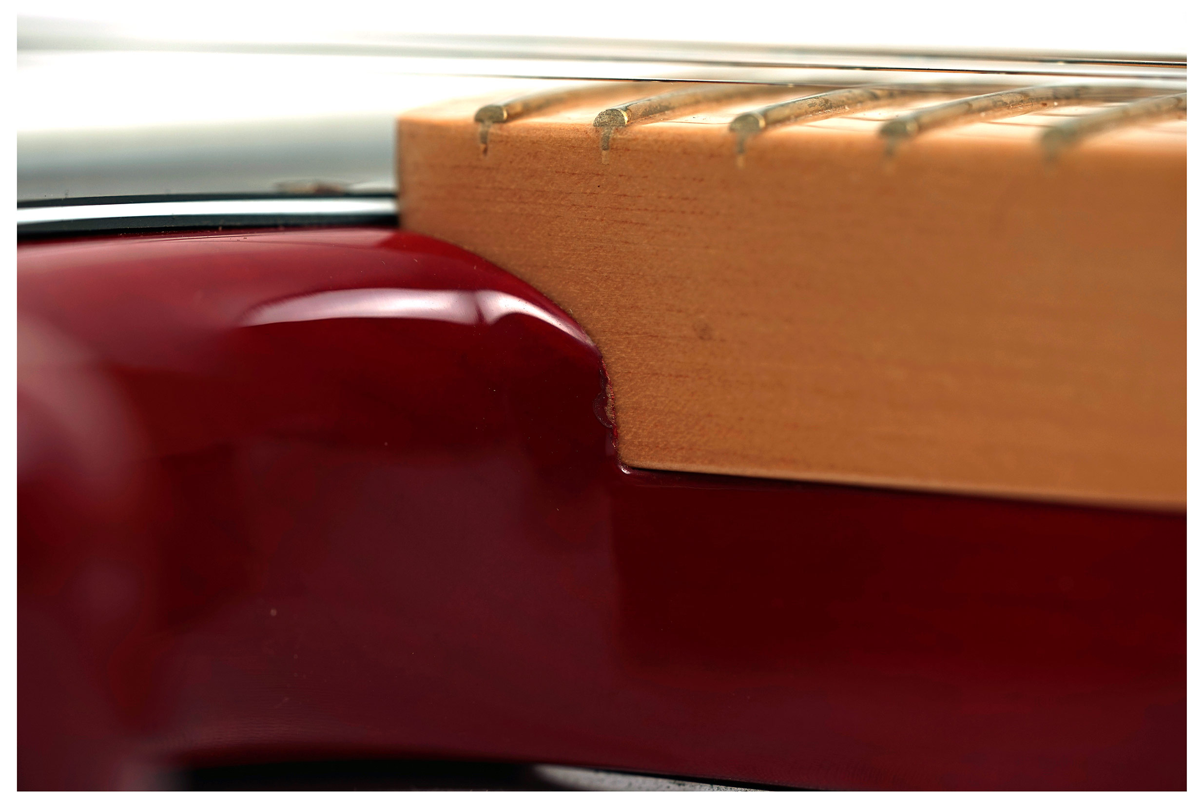 Fender Player Duo Sonic HS Crimson Red Transparent Maple Fingerboard (Pre-Owned)