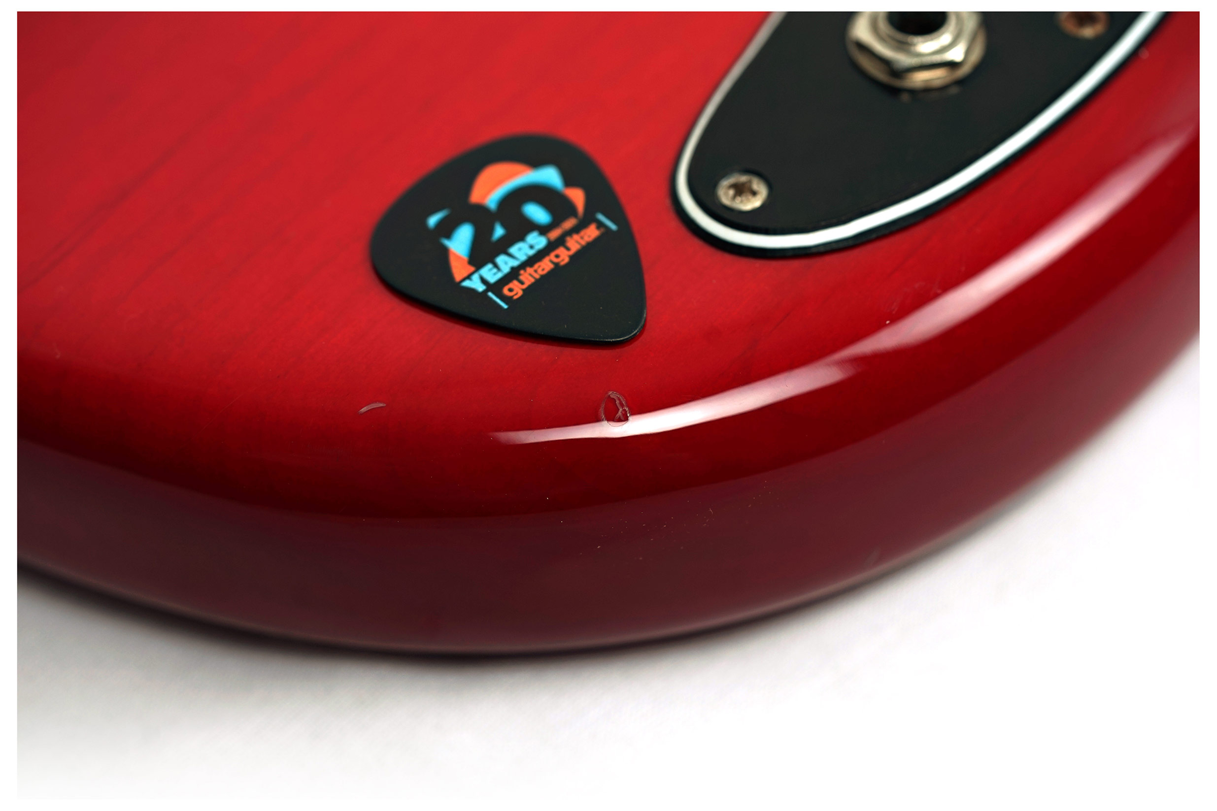 Fender Player Duo Sonic HS Crimson Red Transparent Maple Fingerboard (Pre-Owned)