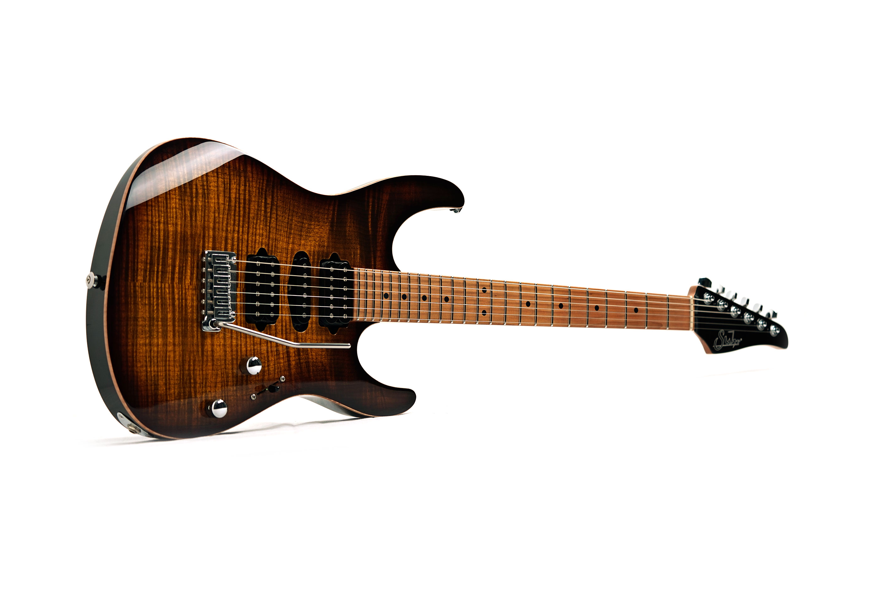 Suhr Modern Plus Bengal Burst Maple Fingerboard HSH Gotoh 510  (Pre-Owned)