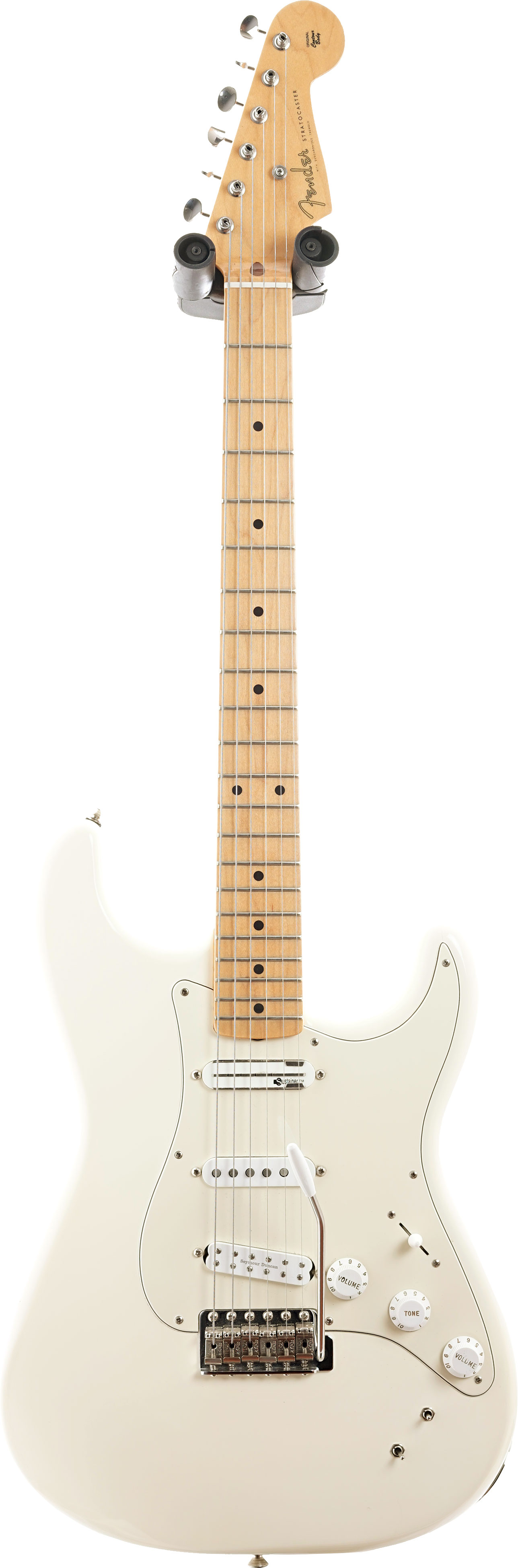 Fender 2018 Ed O'Brien Stratocaster Olympic White Maple Fingerboard (Pre-Owned)