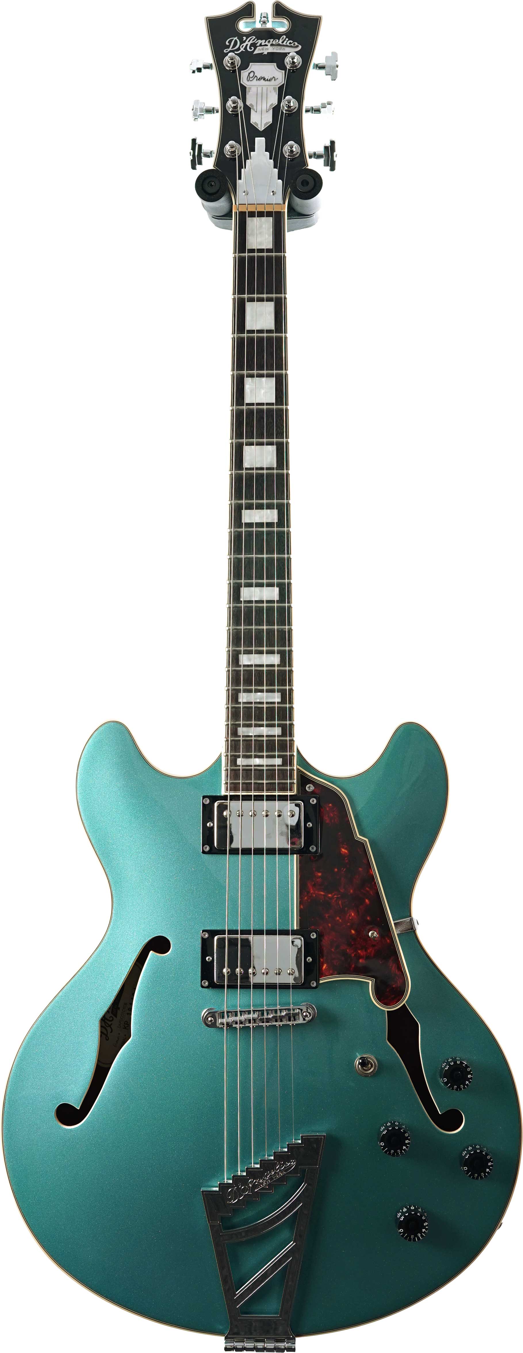D'Angelico Premier DC Stairstep Ocean Turquoise  (Pre-Owned)