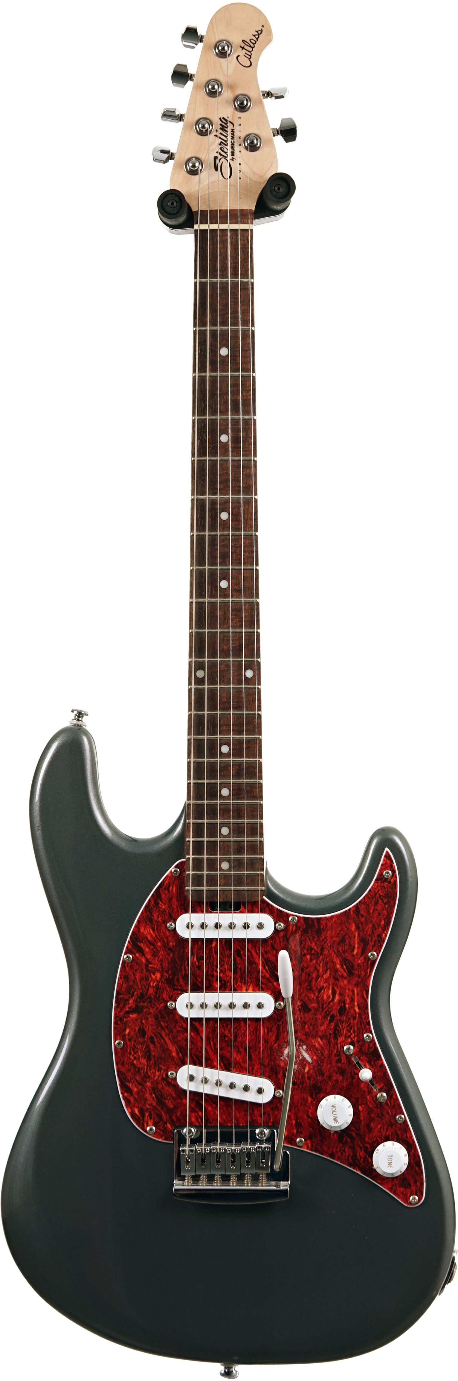 Music Man Sterling 2018 Sub Series Cutlass SSS Stealth Charcoal Frost (Pre-Owned)