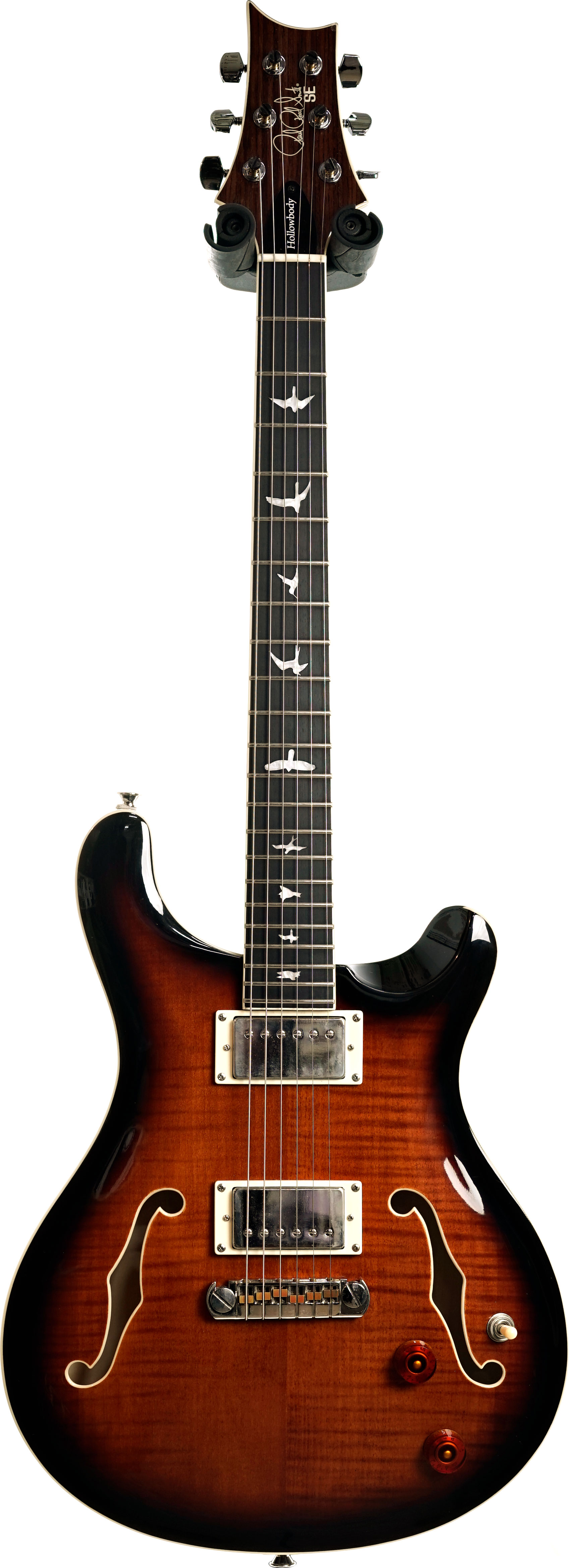 PRS SE Hollowbody II Black Gold Burst (Pre-Owned)