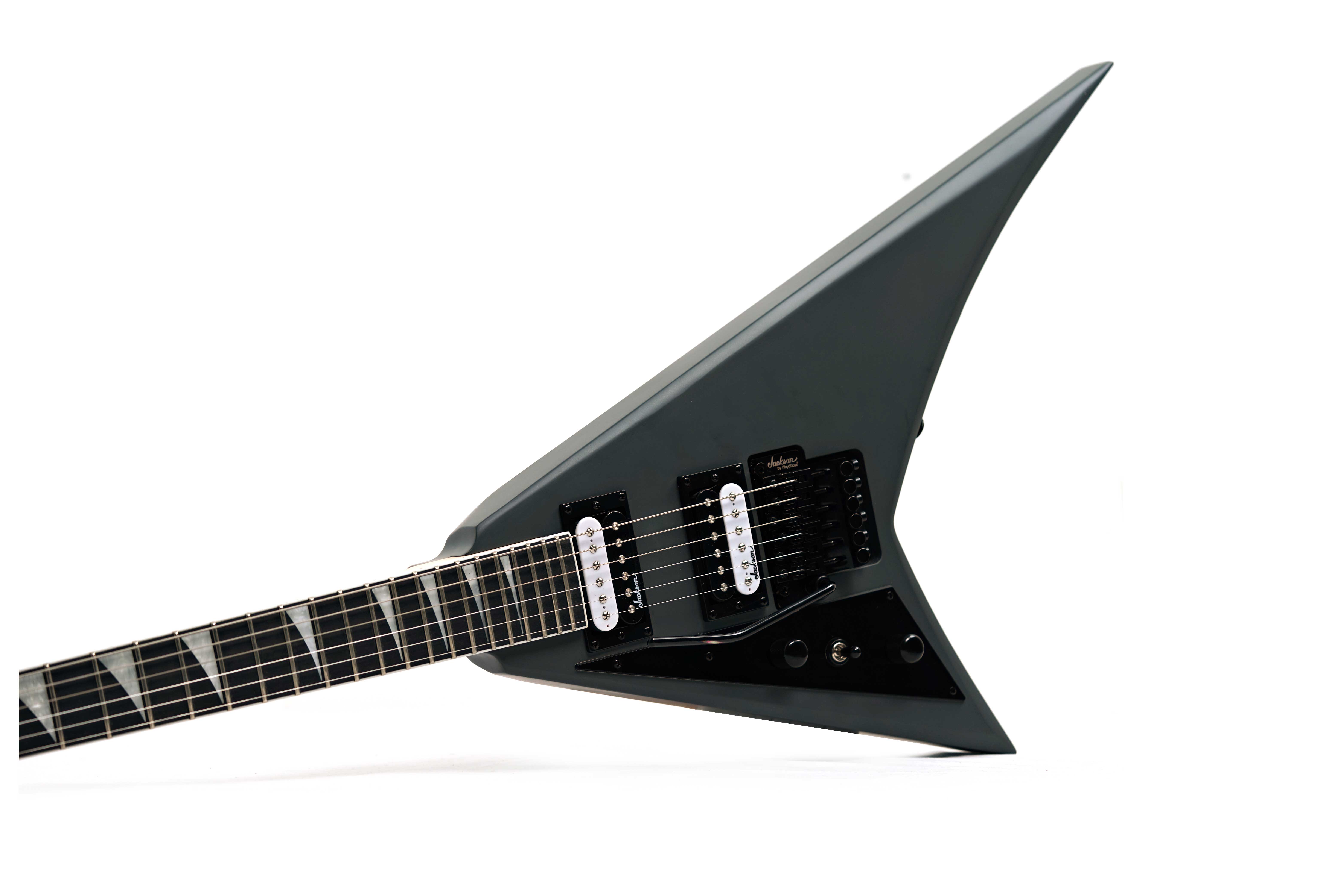 Jackson JS Series Rhoads JS32 Satin Gray Amaranth Fingerboard Left Handed (Pre-Owned)