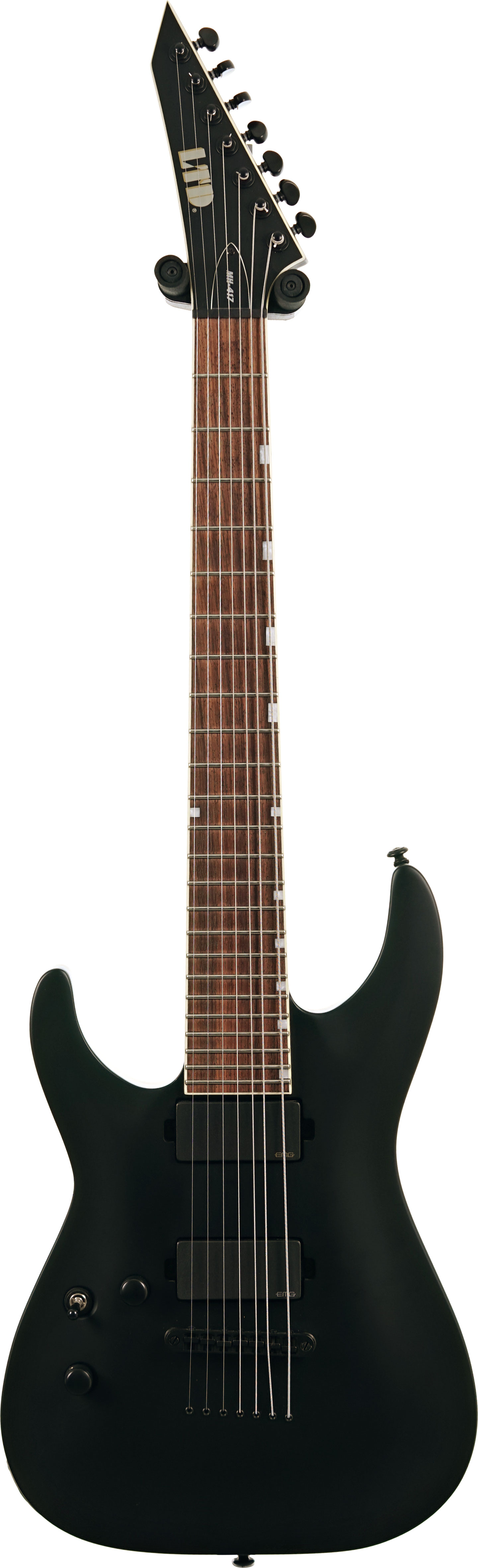 ESP LTD 2017 MH-417 Black Satin Left Handed (Pre-Owned)