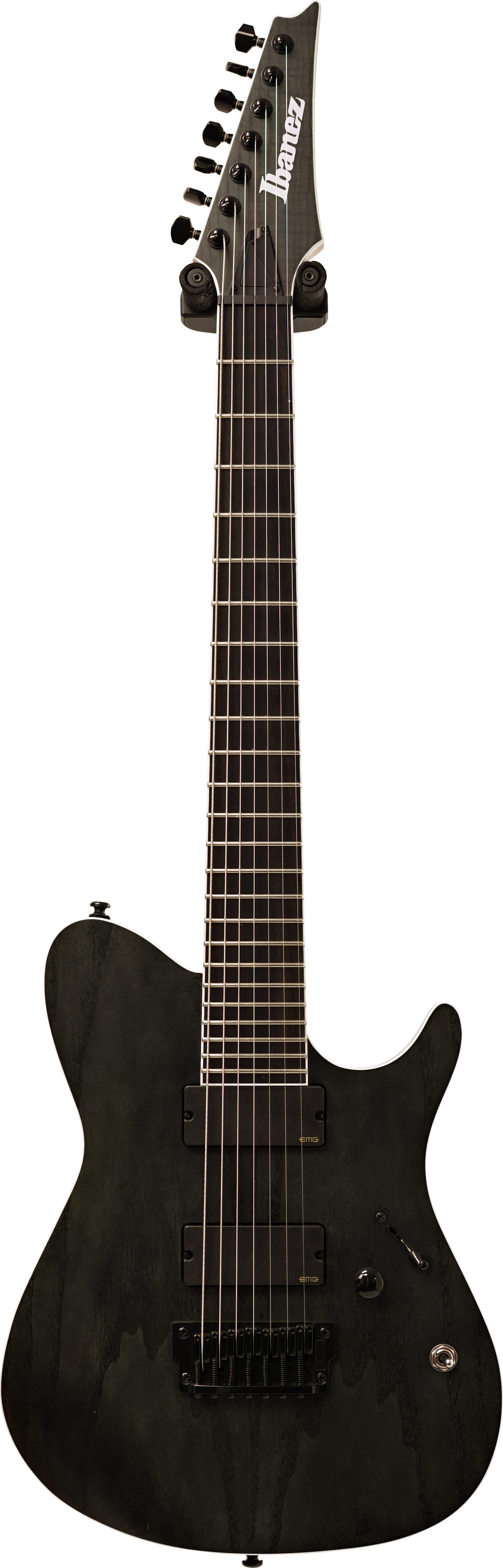 Ibanez 2018 FRIX7FEAH Iron Label 7 String Charcoal Stained Flat (Pre-Owned) #I180523860
