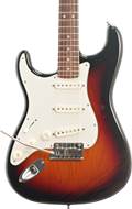 Fender 2014 American Deluxe Stratocaster 3 Colour Sunburst Rosewood Fingerboard Left Handed (Pre-Owned) #US14091924