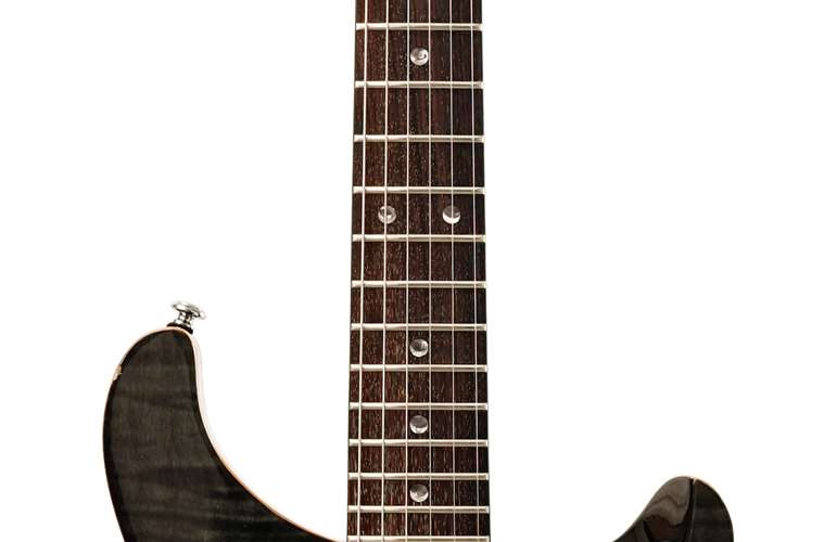 PRS SE Custom 22 Moons Grey Black Stoptail (Pre-Owned) #J15990 PRS SE Custom 22 Moons Grey Black Stoptail (Pre-Owned) #J15990