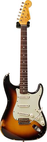 Fender Custom Shop 2014 Master Design 1963 Relic Stratocaster Two Tone Sunburst Designed By John Cruz (Pre-Owned) #CZ523315