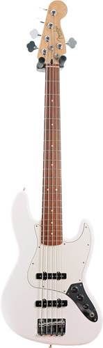 Fender Player Jazz Bass V Polar White Pau Ferro  (Pre-Owned) #MX18046402