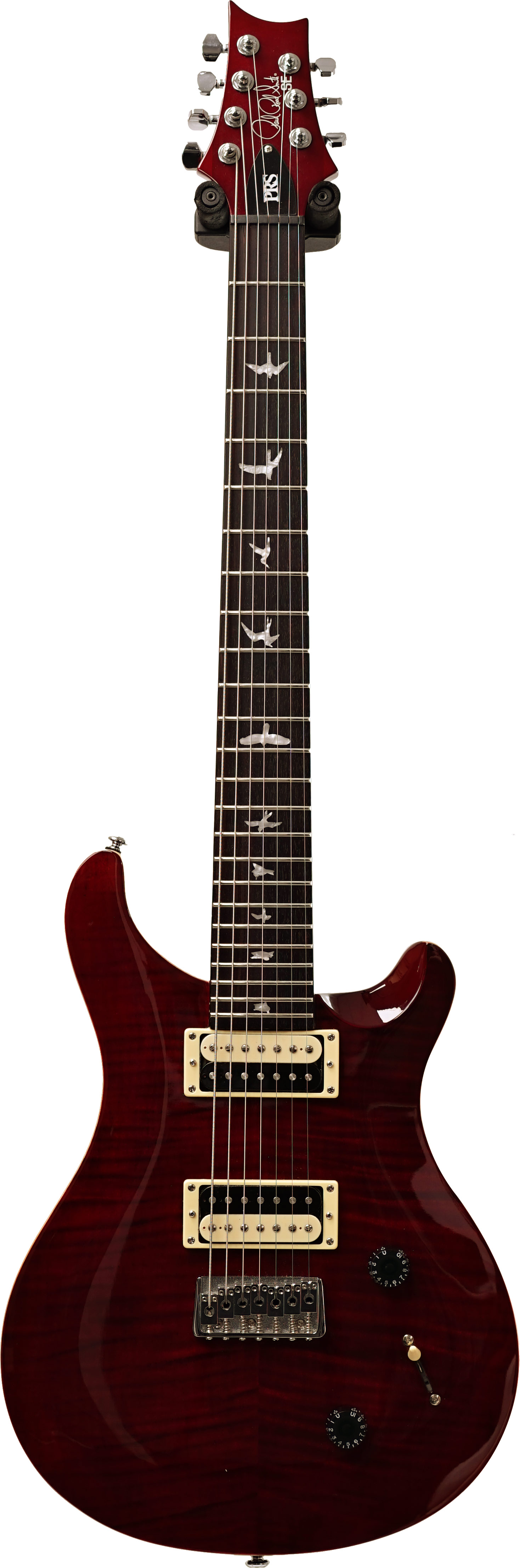 PRS SE SVN 7 String Black Cherry (Pre-Owned) #T00687 | guitarguitar