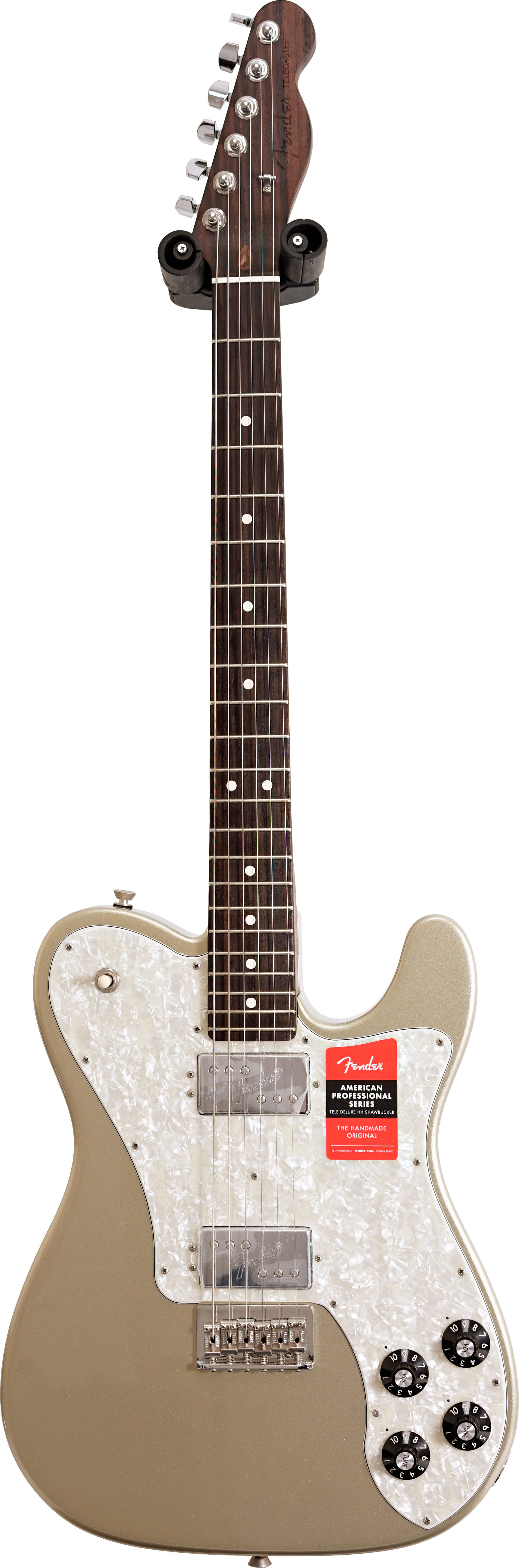 Fender 2019 American Professional Limited Edition Telecaster Deluxe Champagne Rosewood Neck (Pre-Owned) #LE00792