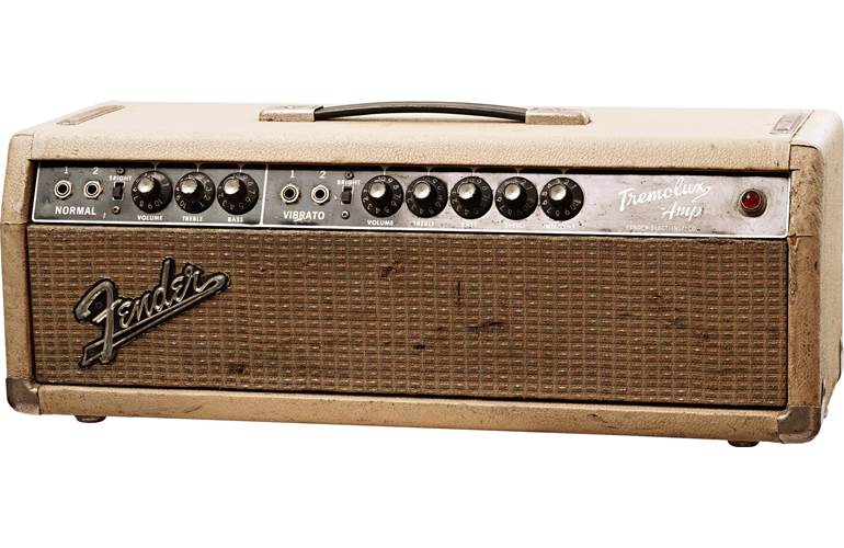 Fender 1964 Tremolux Head Blonde (Pre-Owned) #A01198