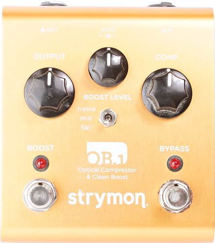 Strymon OB-1 Clean Boost/Compressor Pedal (Pre-Owned) #S10-2613