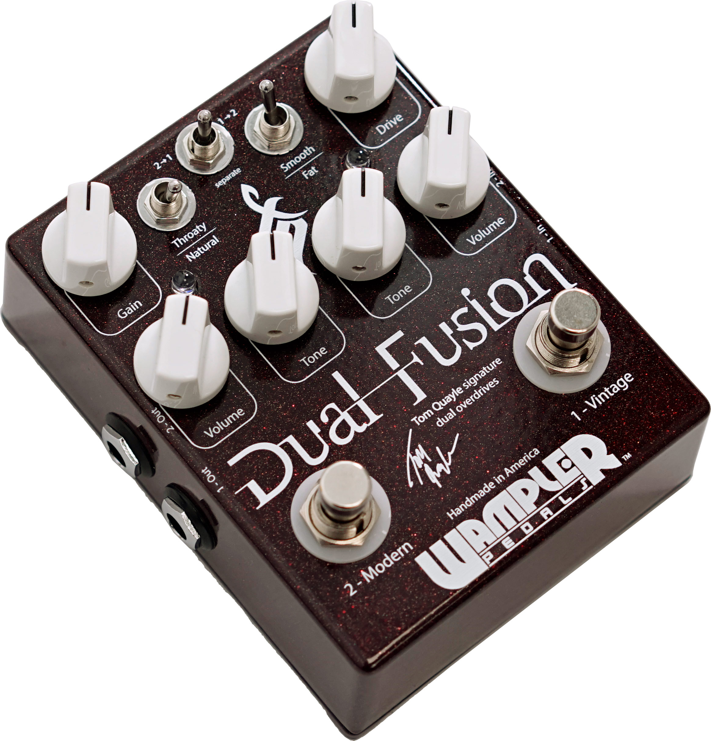 Wampler Dual Fusion Tom Quayle Signature Dual Overdrive Pedal (Pre-Owned)  #30430