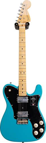 Fender American Professional II Telecaster Deluxe Miami Blue Maple Fingerboard (Pre-Owned) #US20049770