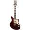 D'Angelico Limited Edition Deluxe Bedford Semi Hollow Matte Wine (Pre-Owned) #W2001059 Front View