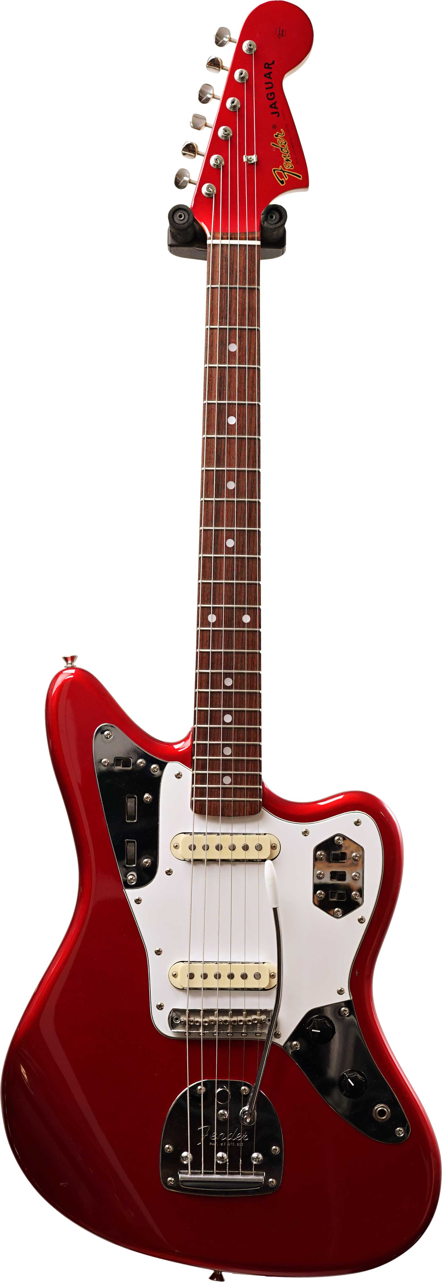 cherry red fender jaguar