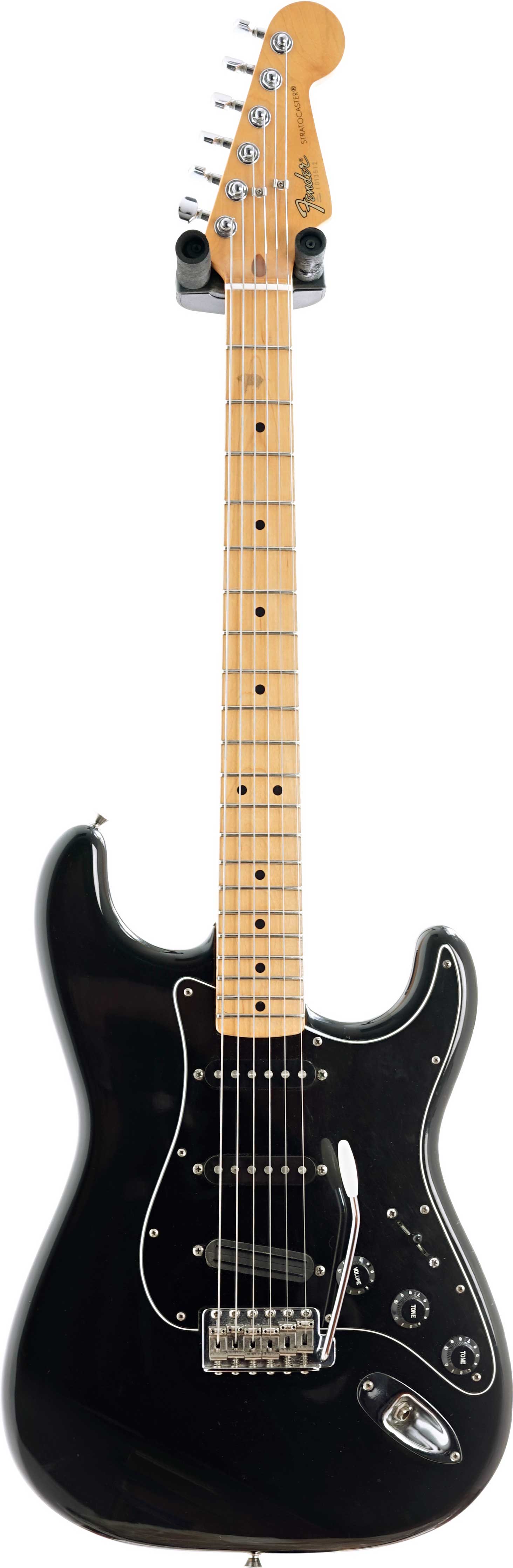 Fender 89-90 Made in Japan Black Stratocaster Maple Fingerboard (Pre-Owned) #1013512