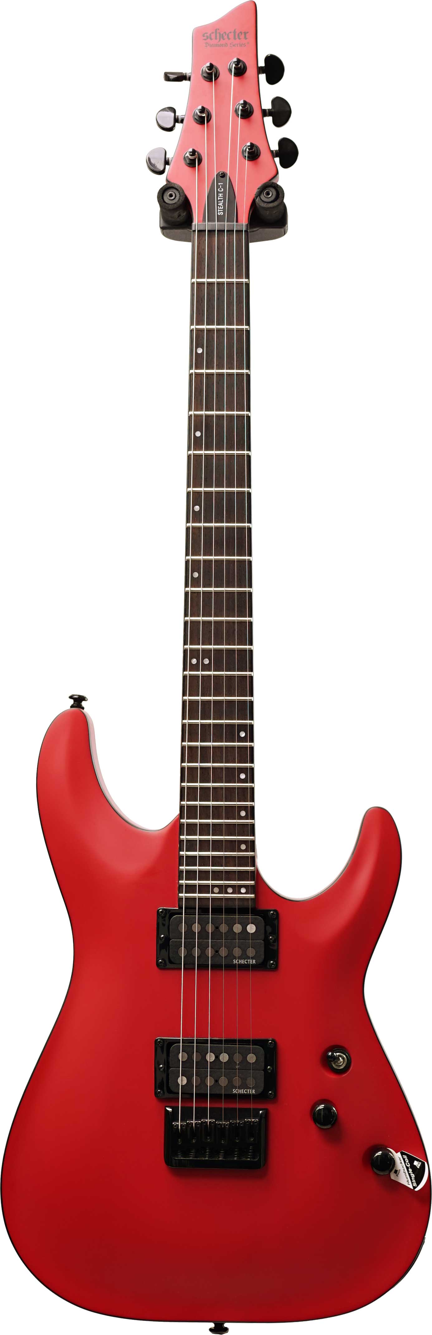 Schecter Stealth C-1 Satin Red (Pre-Owned) #W15022376 | guitarguitar