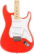 Fender 2004 American Standard Stratocaster Pillar Box Red Maple Fingerboard (Pre-Owned) #Z3018896