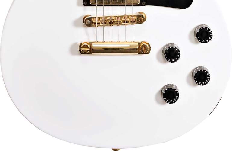 Gibson Les Paul Studio 2012 Alpine White Gold Hardware (Pre-Owned)  #117920393 | guitarguitar